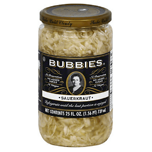 Unpasteurized Sauerkraut