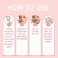 thumbnail image 6 of Ohmyroo Microcurrent Facial Lifting Massage Roller Heart-Shaped Rejuvenation Beauty Device for Face and Neck Firming, 6 of 9