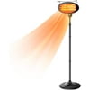 VIVOHOME 1500W Outdoor Electric Patio Heater with Remote, 3 Modes Fast Heating
