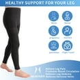 thumbnail image 5 of Hehanda Graduated Compression Pantyhose for Women (S-4XL),20-30 mmHg Plus Size Footless Leggings Tights,Treatment Swelling, Edema Varicose Veins, 5 of 8