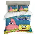 thumbnail image 2 of Spongebob Bedding Suit, Three-piece Set, 3D Printing, Soft Microfiber, Cartoon Duvet Cover-ZJKDGJKJ, 2 of 4