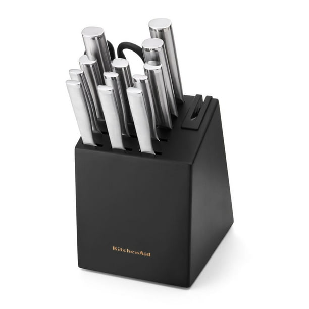 Kitchenaid Gourmet 14Piece Stainless Steel Kitchen Knife Block Set