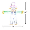 thumbnail image 5 of Holidynamics Thanksgiving Collection LED Wire Framed Scarecrow Decoration (5.9 lb), 5 of 5