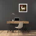 thumbnail image 3 of Mullan, Michael 26x26 White Modern Wood Framed Museum Art Print Titled - Southwest Lodge - Deer I, 3 of 4