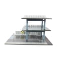 thumbnail image 3 of TISHITA 1/64 Parking Lot Diorama Decorative Scenario Ornament Model Car Display Case M0085E, 3 of 8