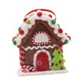 thumbnail image 2 of Figura colgante de casa de pueblo navideña, decoración navideña decorativa para colgar Estilo D, 2 of 9