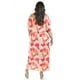thumbnail image 3 of Vestido plisado Roman Fashion Tallas Extras 2319 Naranja 40, 3 of 6