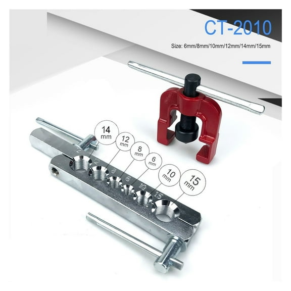Tube Cutter Flaring Tool Kit Tube Expander Expansion Mouthparts Pipe Cutter Reamer Device For Copper Tube Flaring Tools ,Easy to Use