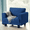 Blue, variant on Cynefin Oversized Accent Chair, Living Room Chairs, 38" Large Bedroom Chair, Single Sofa Chair, Comfy Arm Chair, Upholstered Big Reading Chairs for Adults