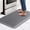 Gray, variant on Furkithn Kitchen Mat for Floor, Anti Fatigue Memory Foam Rug, Waterproof PVC Padded Comfort Mat for Kitchen Sink, Laundry Room, Office, 17"x28", Black