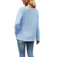 thumbnail image 7 of Wevis Round Neck Knit Autumn Pullover for Women Long Sleeve Basic Casual Tops Casual Loose Sweater, 7 of 7