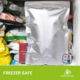 thumbnail image 5 of 30 Mylar Bags for Food Storage - Extra Thick 7 mil mylar bags - 10"x15" 1 Gallon Mylar Bags 1 Gallon - Resealable Mylar Bags - Large Mylar Bags for Long Term Food Storage bags - Mylar ziplock bags, 5 of 5