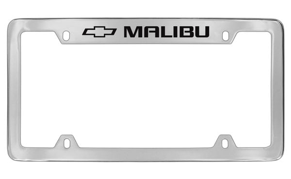 malibu license plate frame