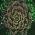 thumbnail image 1 of Ahgly Tapis d'Intérieur Lavable en Machine Carré Transitionnel Gris Minuit, 4 Pieds Carré, 1 of 7