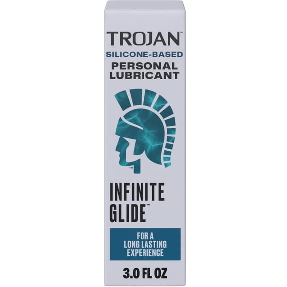 Trojan Infinite Glide Silicone-Based Personal Lubricant, Unscented, 3.0 oz