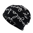 thumbnail image 2 of iHPH7 Slouchy Beanie Warm Slouchy Beanie Hat Cotton Cap Skull Cap Beanie for Men Cancer Headwear for Women Chemo Headwear for Women Black One Size, 2 of 3