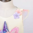 thumbnail image 6 of KAWELL Girls Unicorn Princess Dress Flower Rainbow Tulle Dress Party Dress for 3-8 Years Old, 6 of 7