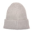 thumbnail image 4 of Empire Cove Womens Winter Solid Ribbed Knit Cuff Beanie Hat Soft Warm, 4 of 4