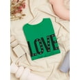 thumbnail image 3 of Love My Girls  Shaped T-Shirt Women -Image by Shutterstock, Female XX-Large, 3 of 4