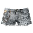 thumbnail image 5 of Male Power Dirty Denim Pouch Short Denim Print XL, 5 of 8