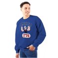 thumbnail image 3 of Popeye The Sailor Man America 1776 Sweatshirt for Men or Women Brisco Brands X, 3 of 6