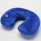thumbnail image 5 of Almohada de viaje inflable: Joroba en forma de U, cuello de soplado de avión, textura suave y cálida, elástica y cómoda, núcleo de almohada de PVC, Azul Bebé, 5 of 7