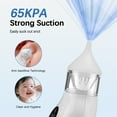thumbnail image 4 of Baby Nasal Aspirator, Electric Nose Sucker for Babies, Toddler Nose Cleaner with 9 Adjustable Suction Levels, Soft & Safe for Delicate Noses, 4 of 8