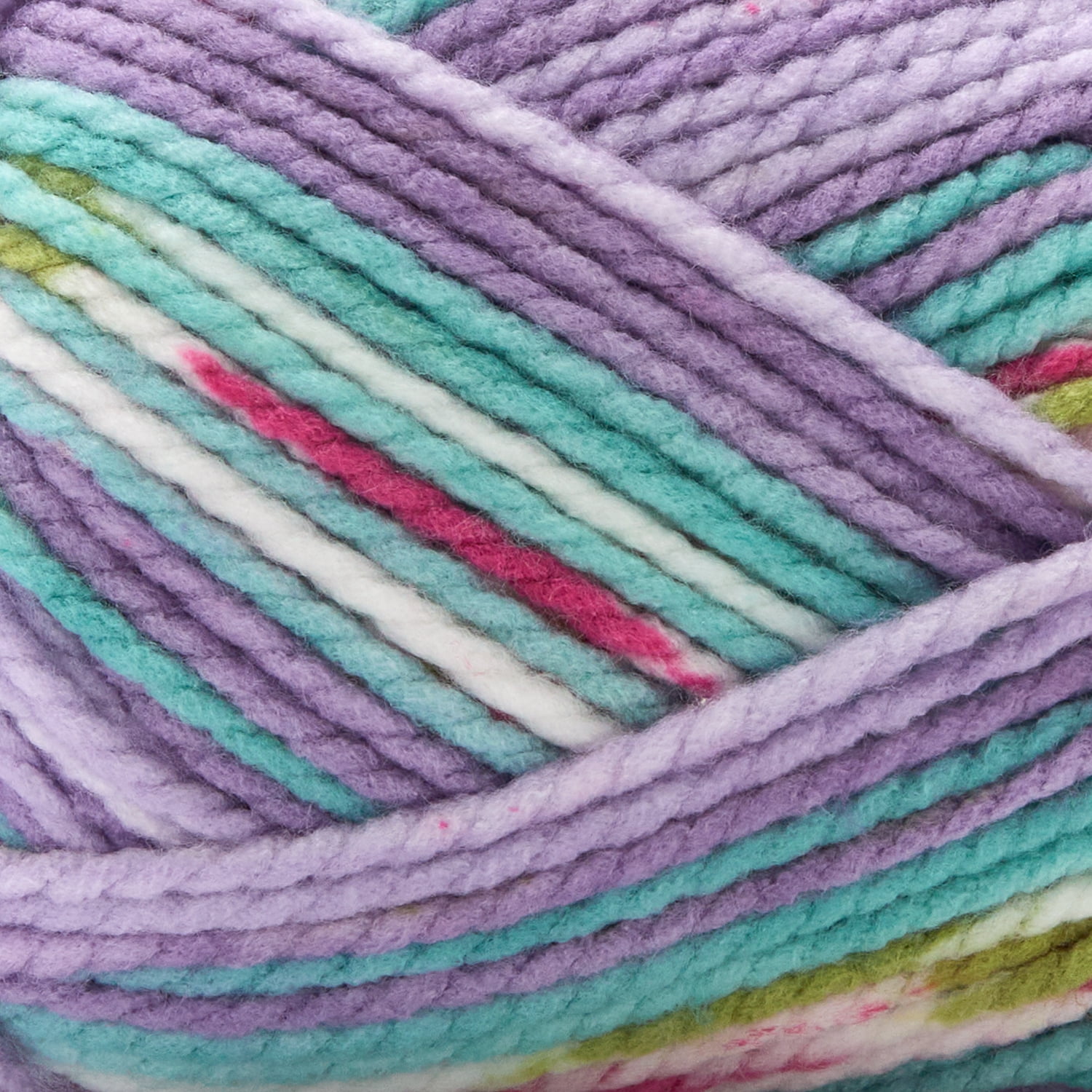 (2 pack) Premier Yarns - Bloom Chunky Big Yarn - Wildflower - 7oz 218yds - 5 Bulky Weight - Acrylic