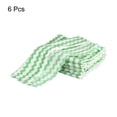 thumbnail image 3 of 6Pcs Kitchen Dish Cloths, Coral Velvet Hand Towels for Dishes, Green, 3 of 5