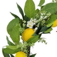 thumbnail image 5 of Puleo International 24" Artificial Daisy Floral Spring Door Wreath with Lemons, Multicolor, 5 of 5