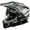 LIBERTY - Matte Charcoal, variant on Castle CX200 Liberty Dual Sport Motorcycle Helmet Matte Charcoal XL