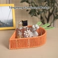 thumbnail image 2 of JZROCKER Decorative Snacks and Nut Holder Food Serving Tray Carrot Shaped Snacks Keys Organiser for Living Room or Entryway, 2 of 7