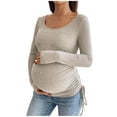 thumbnail image 1 of Birdeem Blouses pour Femmes, Blouses pour Femmes Mode, T-Shirt Confortable pour Femmes, Col Rond, Manches Longues, Imprimé Décontracté, T-Shirts pour Femmes, Blouses pour Femmes Décontractées, Manches pour Femmes, 1 of 7