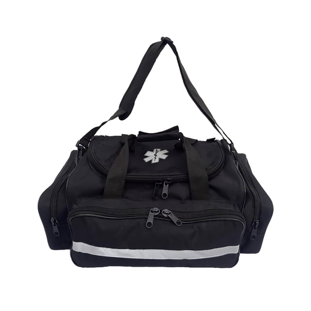 Mochila botiquin trauma paramedico grande negro