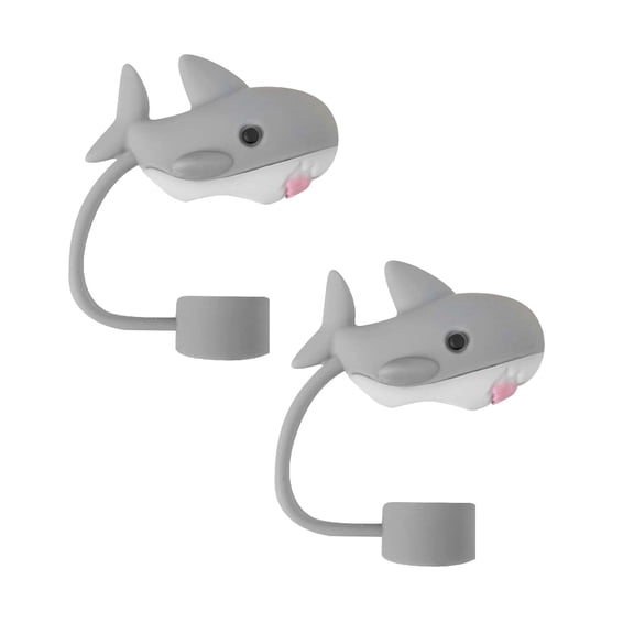 2Pack Silicone Straw Tips Cover 9 Pack Cute Silicone Reusable Drinking Straw Tips Lids Dust Proof Straw Plugs For 1/4Inch Straw Tips For Decor Outdoor Straw Home Decor