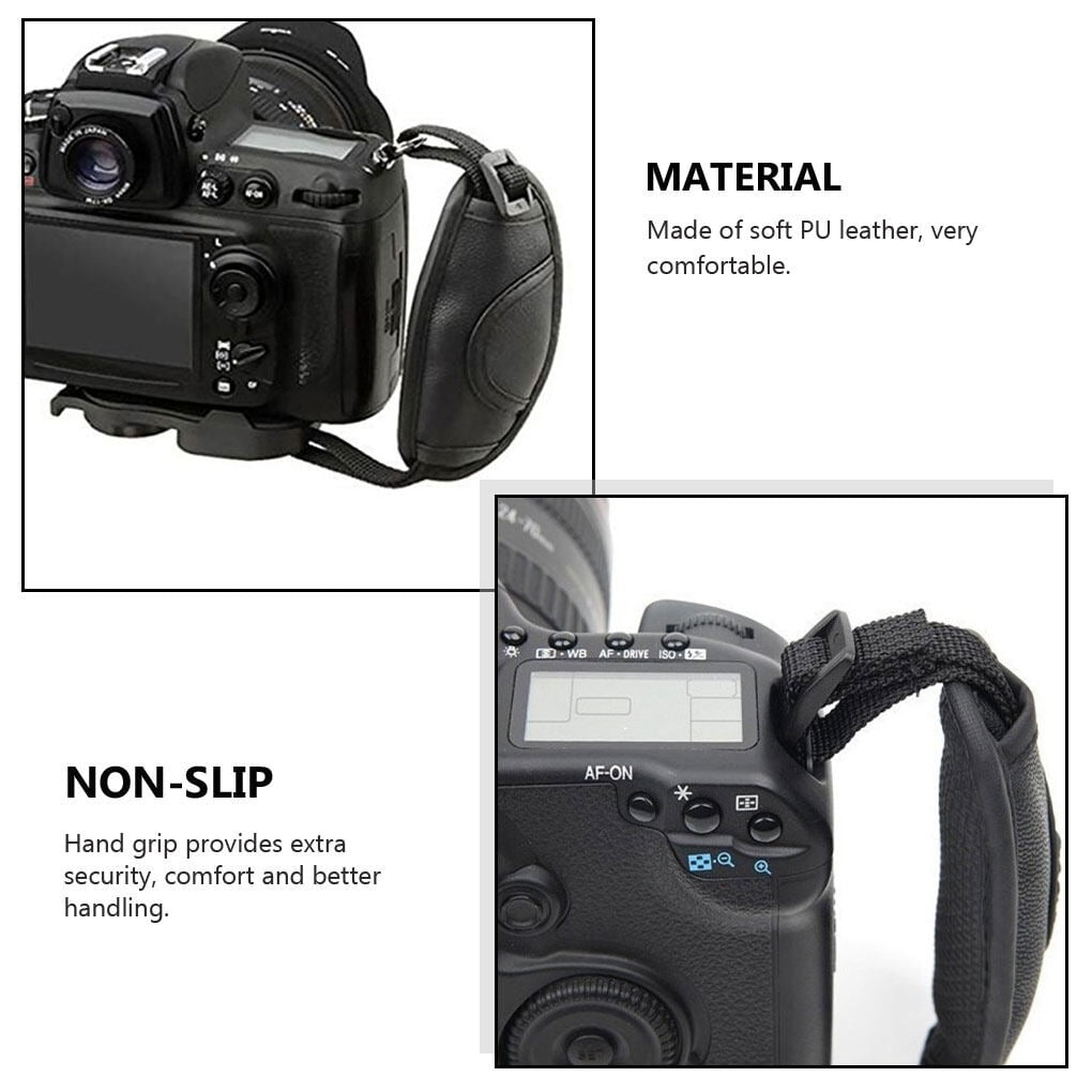 Hand Strap Nikon D3400 Strap Leather Hand Grip Wrist Strap For