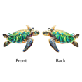 thumbnail image 7 of 89Bloom Sea Turtle Stained Glass Hologram Ornament, Stained Glass Suncatcher Ornaments Home Decor, Holographic Ornaments, 7 of 7