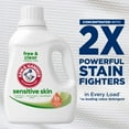 thumbnail image 3 of Detergente para ropa Arm & Hammer para piel sensible 3,1 L, 3 of 9