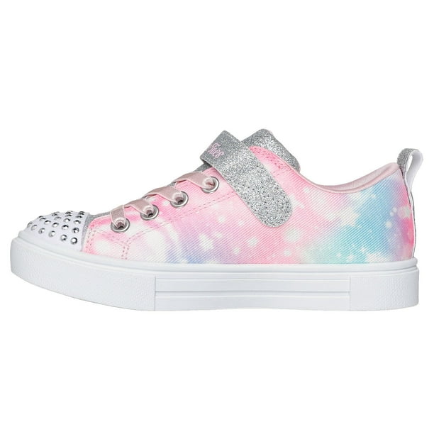 ラッキーツアーズ Sketchers Twinkle Toes Sparks Light Up Zip Sneakers EUC Wing