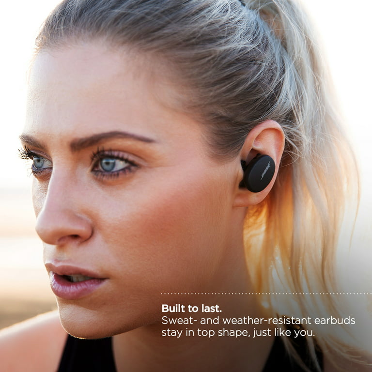 hastighed læder himmel Bose Sport Earbuds True Wireless Bluetooth Headphones, Black - Walmart.com