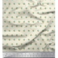 thumbnail image 1 of Soimoi Viscose Chiffon Fabric Stripe & Floral Shirting Print Sewing Fabric Yard 42 Inch Wide, 1 of 1