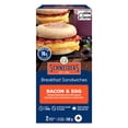 thumbnail image 1 of Schneiders Bacon & Egg Breakfast Sandwiches, 2 per pack, 232 g, 1 of 8
