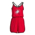 thumbnail image 5 of No Boundaries Juniors' Double Strap Romper, 5 of 5