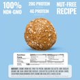 thumbnail image 2 of The GFB, The Gluten Free Brothers Chocolate Chip Cookie Dough, Nut Free, Protein Bites, 4 oz, 4 Count, 2 of 5