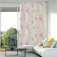 thumbnail image 5 of Cute Flower Thickened Blackout Curtain 84 Inches, Perforated Window Curtains for Bedroom Living Room Stylish Thermal Insulated Curtains, 1 Pack Home Decor, 5 of 7