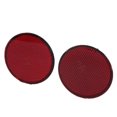 thumbnail image 2 of 2PCS Rear Bumper Reflector Round Red Auto Modification Fit for Nissan QASHQAI 2007?2015 YEMAA, 2 of 5