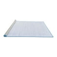 thumbnail image 2 of Ahgly Company Machine Washable Indoor Rectangle Solid Blue Modern Area Rugs, 5' x 8', 2 of 4