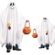 thumbnail image 5 of Halloween Para Niños, Capa De Fantasma De Bruja, Disfraz De Cosplay, Disfraces De Actuación En Escenario Yuarrent HA044875-02, 5 of 6