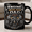 Black, variant on Engine Builder Dad Accent Mug, Father’s Day Gift Coffee Mug for Daddy with Pistons