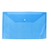 REGALWOVEN Water Proof A4 Paper Document File Bag Case Holder Organizer Blue Clear